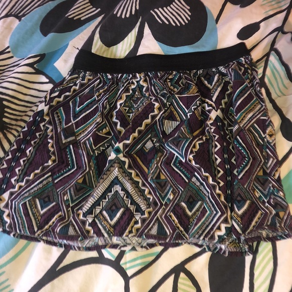 Forever 21 Half Circle Skirt. Elastic waistband gently used. - Picture 2 of 3